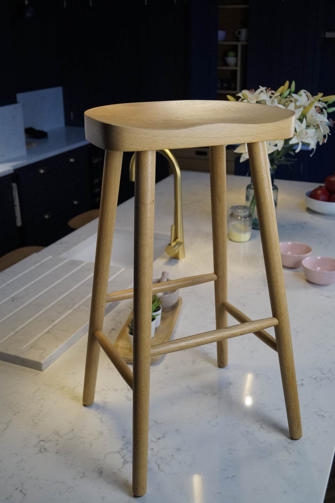 Shop High Quality Handmade OAK STOOLS UK – Oak Stools from Pure Workshop